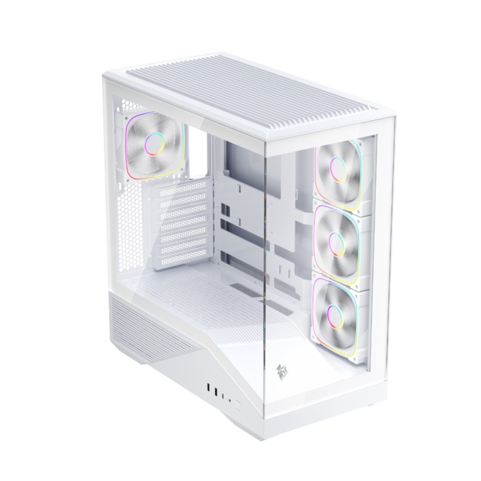 Компьютерный корпус 1STPLAYER FIREBASE GM7 White без Б/П