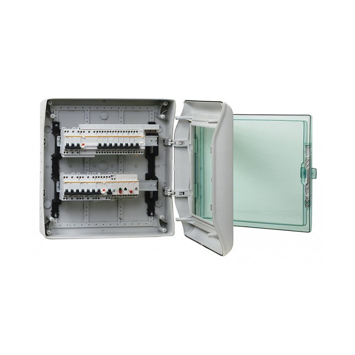 Пылевлагозащищенный щит SE Kaedra 2x18 модули IP65