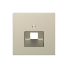 Центральная накладка MERTEN MTN4521-6033 D-Life для розетки 1-ой RJ45 сахара