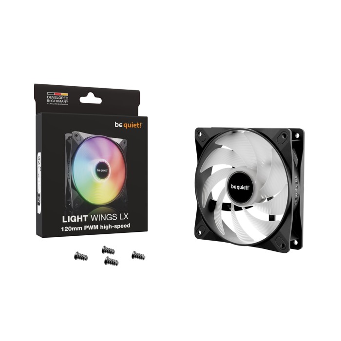 Вентилятор для компьютерного корпуса Bequiet! Light Wings LX 120mm PWM high-speed