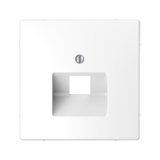 Центральная накладка MERTEN MTN4521-6035 D-Life для розетки 1-ой RJ45 белый лотос