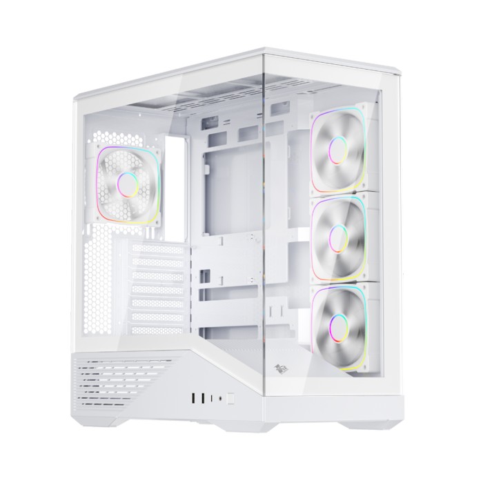 Компьютерный корпус 1STPLAYER FIREBASE GM7 White без Б/П