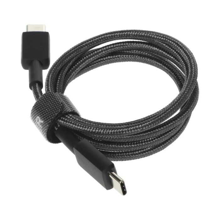 Интерфейсный кабель Anker 322 USB-C to USB-C Cable 1м (A81F5G11) Черный