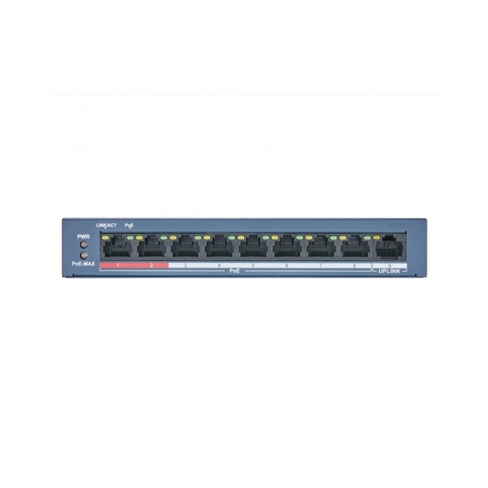 Коммутатор Hikvision DS-3E0109P-E/M(B)