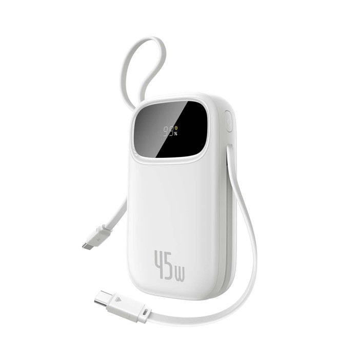 Портативный внешний аккумулятор Baseus EnerFill FC31 10000mAh 45W White (P10082102213-00)