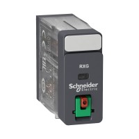 Реле интерфейсное RXM SE RXG21P7 5А 230В с блок кнопкой 2CO