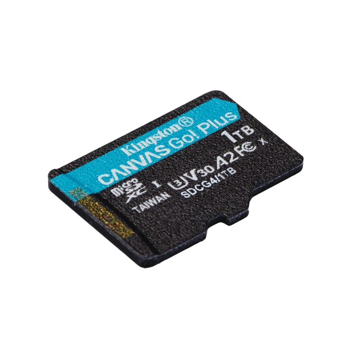 Карта памяти Kingston SDCG4/1TBSP Canvas Go Plus A2 U3 V30 1TB