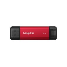 Внешний SSD диск Kingston 1TB Dual Portable Красный