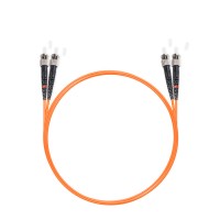 Патч Корд Оптоволоконный ST/UPC-ST/UPC MM OM2 50/125 Duplex 3.0мм 1 м