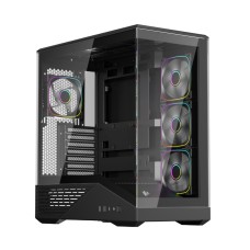 Компьютерный корпус 1STPLAYER FIREBASE GM7 Black без Б/П