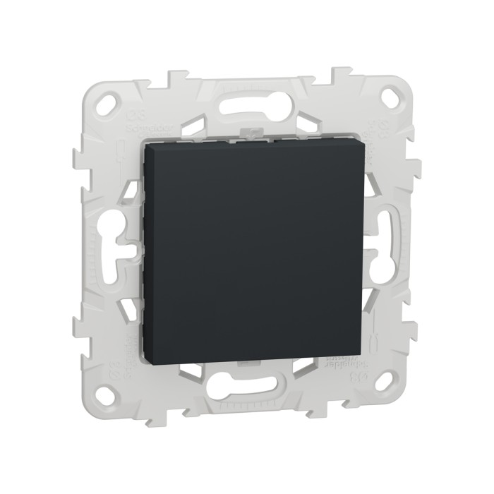 Вывод кабеля SE NU586254 Unica New 16А антрацит