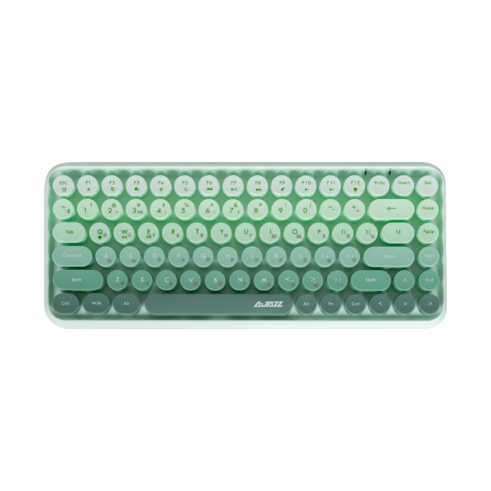 Клавиатура Ajazz 308i Cat Gradient Green