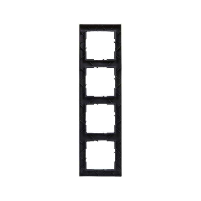 Рамка декор. универсальная 4-постовая Suno Антрацит