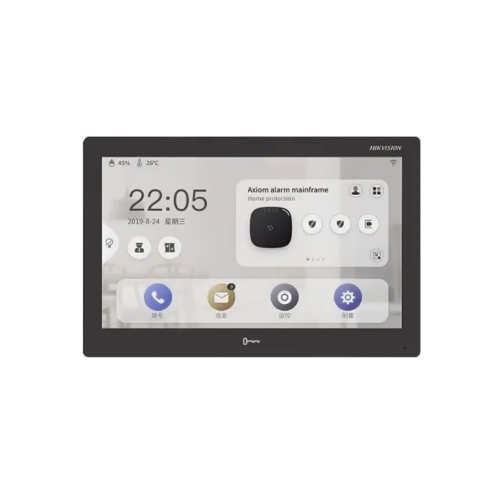 Монитор домофона Hikvision DS-KH9510-WTE1(B)(Black)