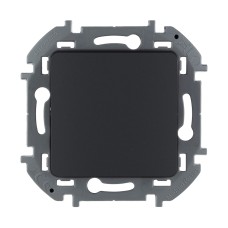 Переключатель одноклавишный Legrand Inspiria 673653 10 AX 250 В антрацит