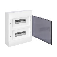 Щит навесной Legrand Practibox S 2х12 IP40 Дымчатая дверь