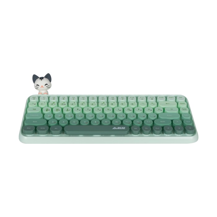 Клавиатура Ajazz 308i Cat Gradient Green