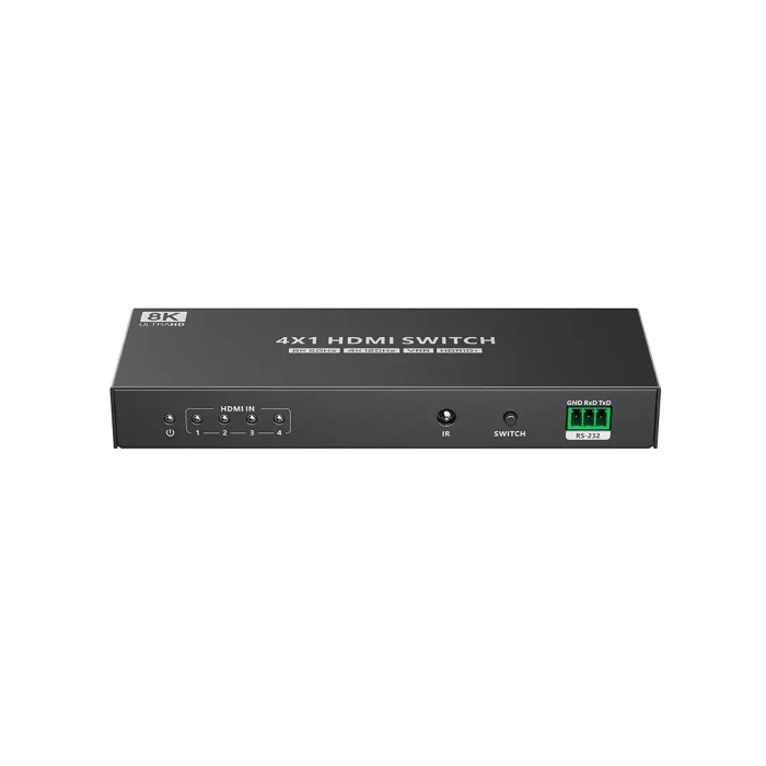 Переключатель HDMI Lenkeng LKV841 (8K@60Hz, 4x1)