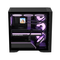 Компьютерный корпус Formula V Air Power G8 Cosmic Black без Б/П
