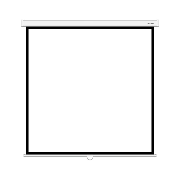 Экран Deluxe DLS-M305W (120"х120"), Ø - 170", Раб. поверхность 297х297 см., 1:1