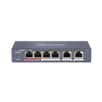 Коммутатор Hikvision DS-3E0106P-E/M(B)