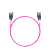 Патч Корд Оптоволоконный FC/UPC-FC/UPC MM OM4 50/125 Duplex 3.0мм 1 м