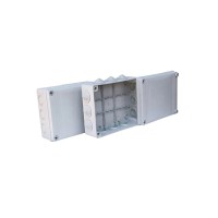 Коробка распаячная KSC 11-309 190х240х70 для открытого монтажа с резиновыми вводами IP55
