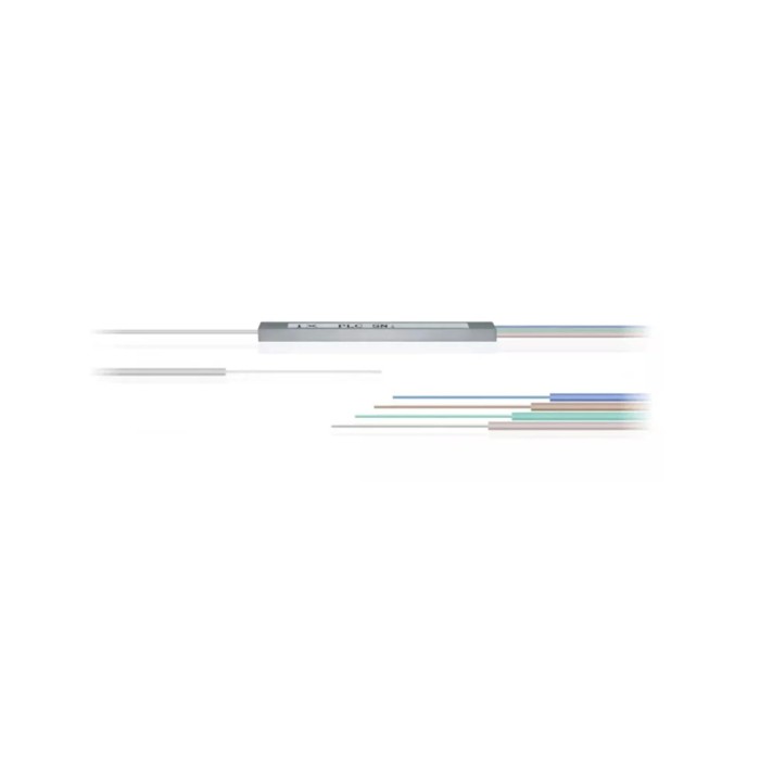 Сплиттер оптоволоконный PLC-M-1x4 бескорпусный, неоконцованный