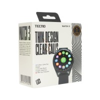 Смарт часы TECNO Watch 3 W03 Black
