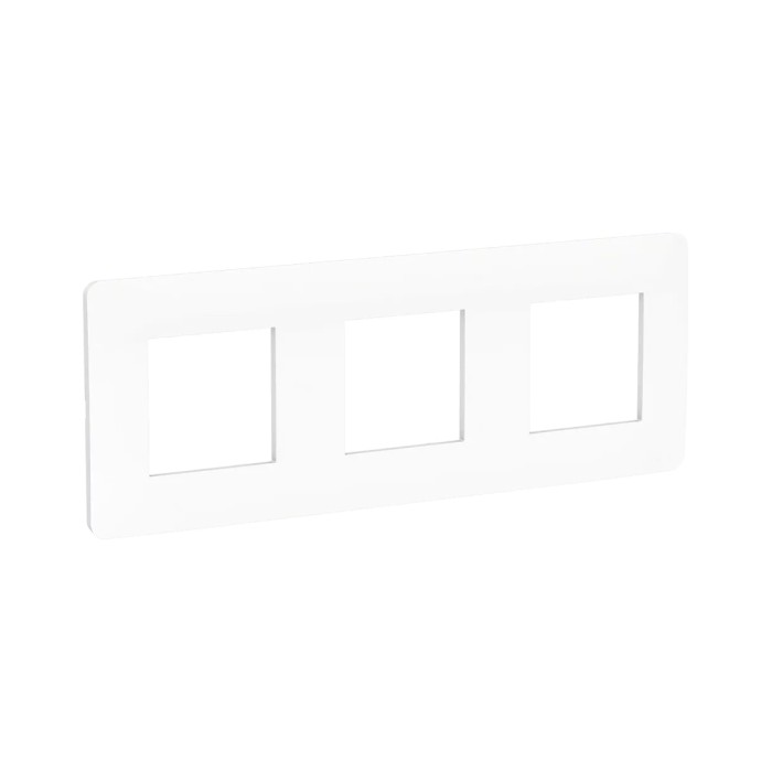 Рамка SE NU200618 Unica Studio 3 постовая белый