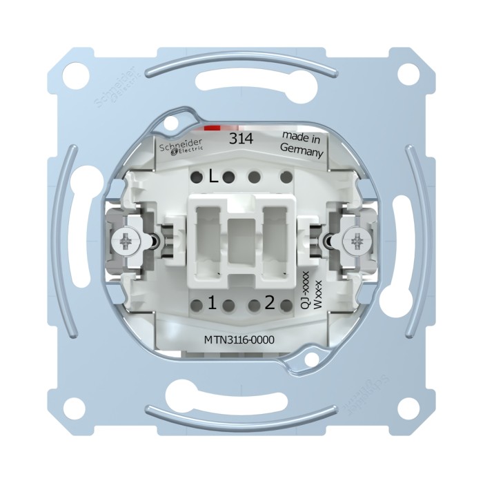 Переключатель мех-м MERTEN MTN3116-0000 D-Life 1 клавишный