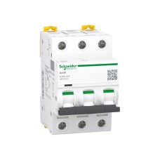 Автоматический выключатель SE A9F75350 Acti9 iC60N 3P 50А D 6 kA