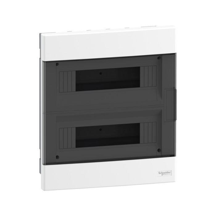 Щит встроенный SE EZ9EUA212 24 модуля дымчатая дверь