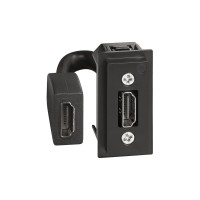 Лицевая панель Bticino KМ14 Living Now для розетки HDMI 1 модуль песочный
