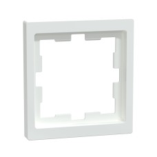 Рамка MERTEN MTN4010-6535 D-Life 1 постовая белый лотос