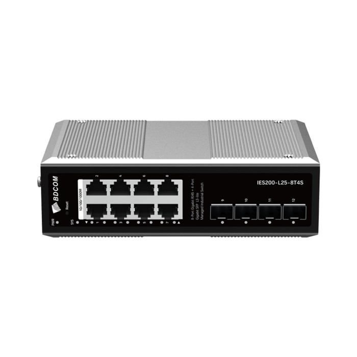 Коммутатор BDCOM IES200-L25-8T4S