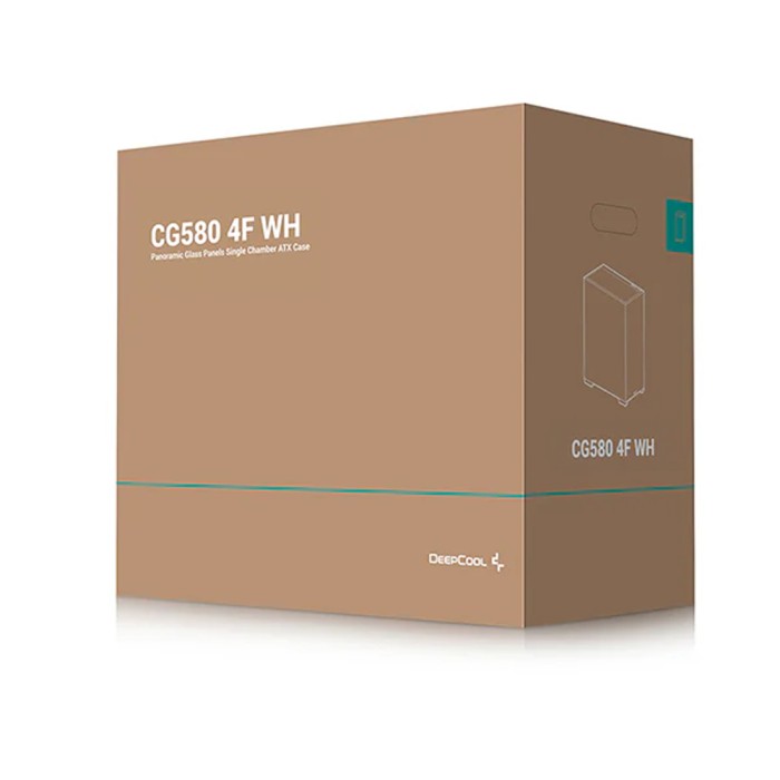 Компьютерный корпус Deepcool CG580 4F WH без Б/П