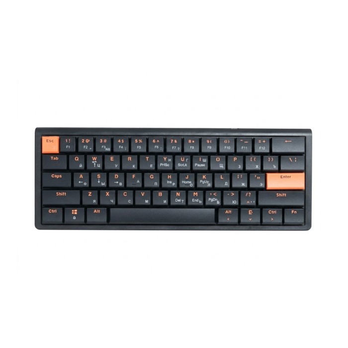 Клавиатура Ajazz NKL61 Low profile Switch Black