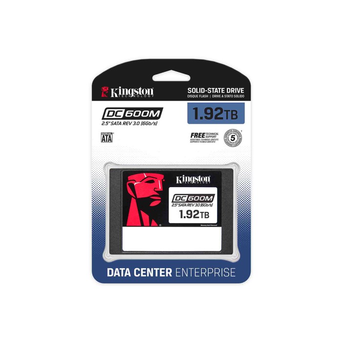 Твердотельный накопитель SSD Kingston SEDC600M/1920G SATA 7мм