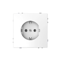 Розетка мех-м MERTEN MTN2301-6035 с ЗК винт.зажим белый лотос