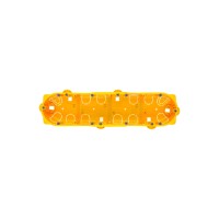 Коробка четырёхместная Legrand 080044 Batibox для сух.пер. 4-местная