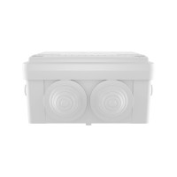 Коробка ответвительная с 6 кабельными вводами DKC 53801 д.25мм IP55, 100х100х50 мм