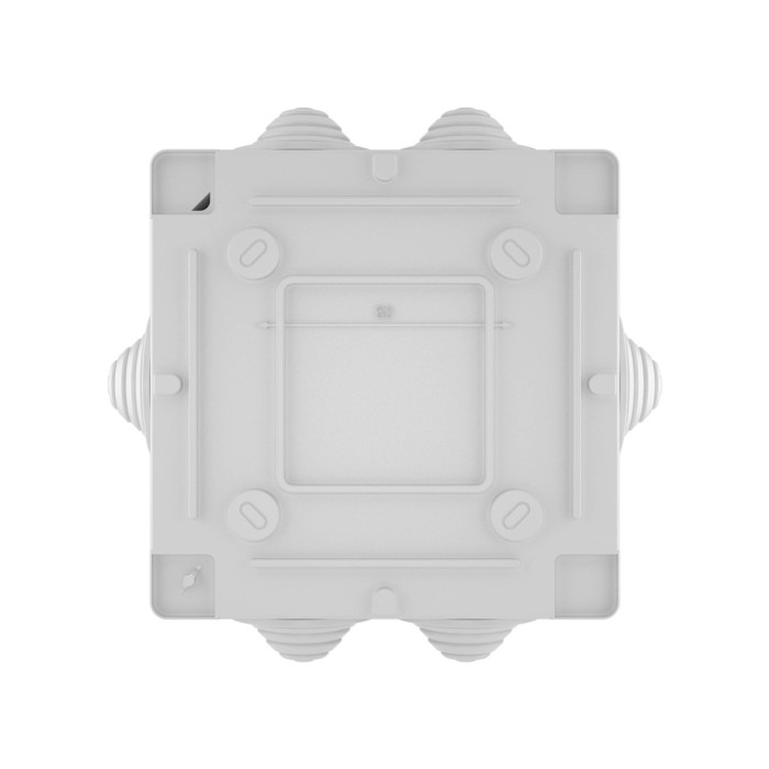 Коробка ответвительная с 6 кабельными вводами DKC 53801 д.25мм IP55, 100х100х50 мм