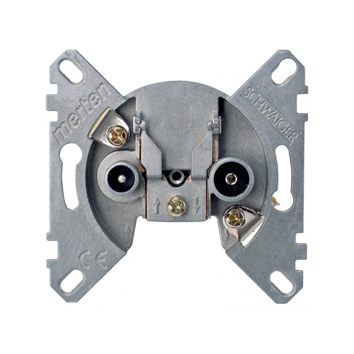 TV/FM мех-м MERTEN MTN466099 D-Life оконечный, 0/4,5DB