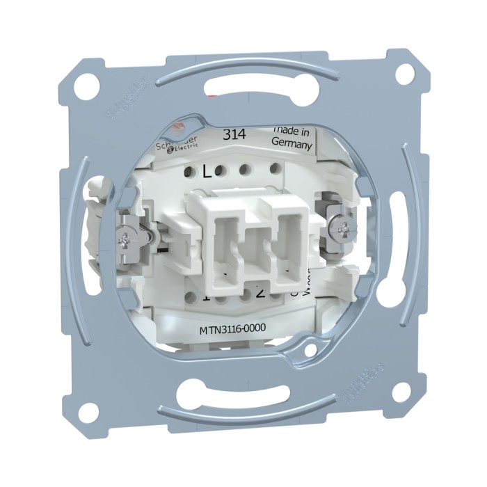 Переключатель мех-м MERTEN MTN3116-0000 D-Life 1 клавишный