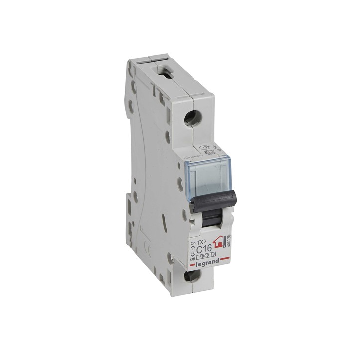 Автоматический выключатель Legrand 404028 1П C16A TX3 6000 6kA