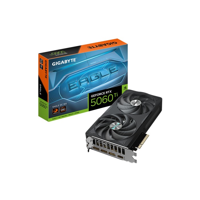 Видеокарта Gigabyte (GV-N506TEAGLE OC-16GD) RTX5060Ti EAGLE OC 16G