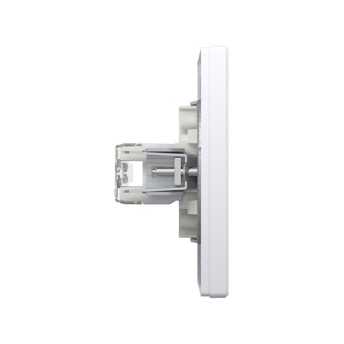 Розетка двойная компьютерная SE EPH4800121 Asfora RJ45 кат. 6 в сборе белый