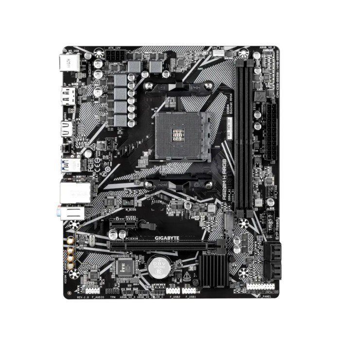 Материнская плата Gigabyte A520M H ARGB