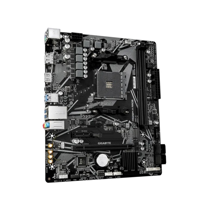 Материнская плата Gigabyte A520M H ARGB